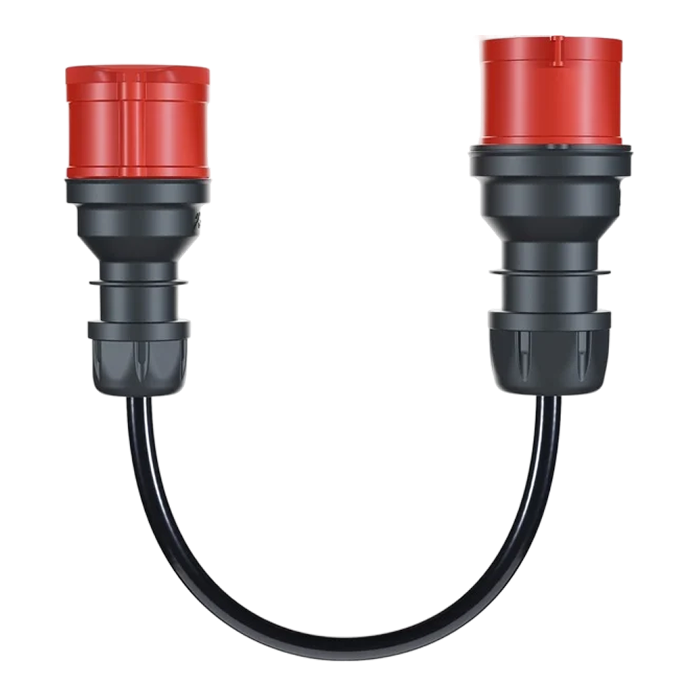 go-e Adapter für Gemini flex 22 kW, CEE rot Drehstrom 32A > CEE rot 16A