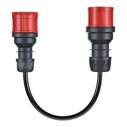 go-e Adapter für Gemini flex 11 kW, CEE rot Drehstrom 16A > CEE rot 32A